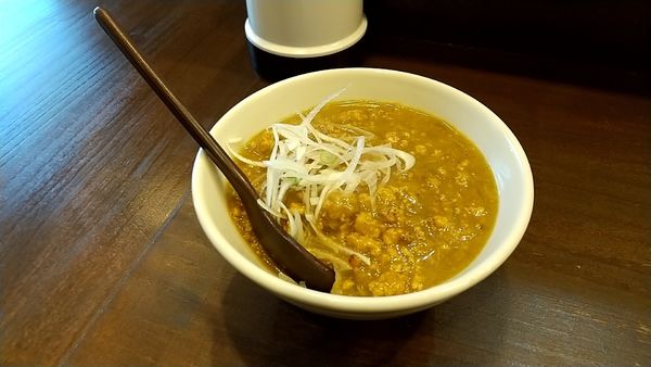 「カレー丼（１５０円）」@麺屋 誠栄の写真