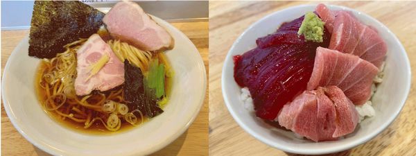 「中華そば 醤油 950円 ＋ 魚ごはん 300円」@中華そば ひしおの写真