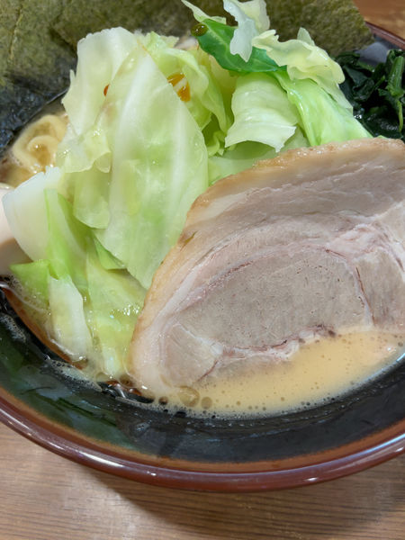 「キャベツラーメン（醤油）」@横浜家系ラーメン 一刀家 赤坂本店の写真