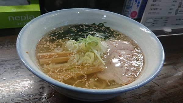 「塩ラーメン670円」@麺屋BOOTHの写真