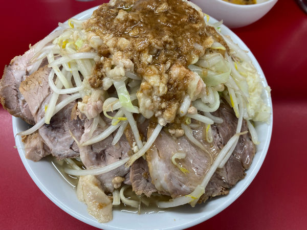 「小豚ラーメン」@ラーメン二郎 神田神保町店の写真