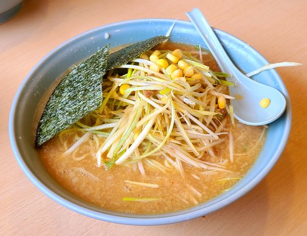 「ネギ味噌ラーメン+大盛」@ラーメンショップ 椿 玉造店の写真