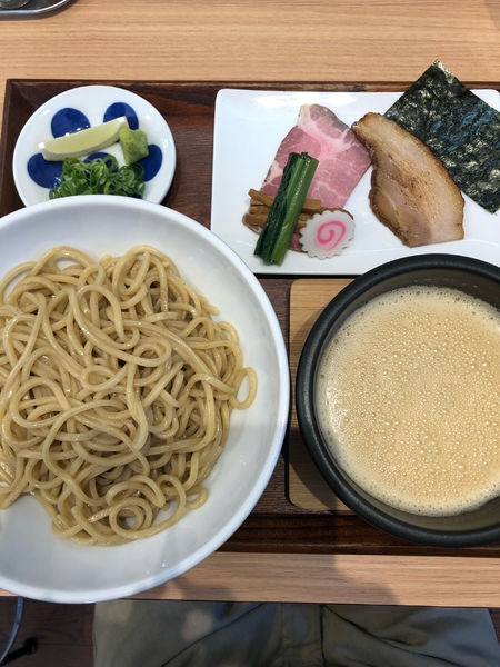 「豆乳つけ麺 930円」@ラーメン 歩く花の写真