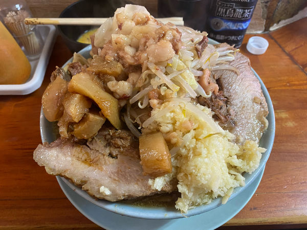 「国産ブタメン」@ラーメン富士丸 西新井大師店の写真