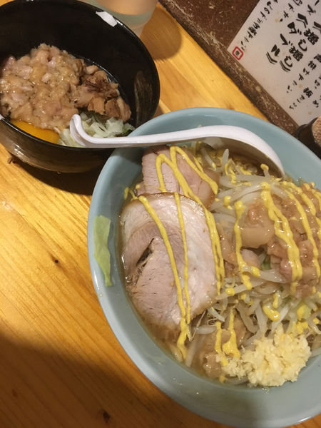 「ラーメン　スキヤキ」@ラーメン慶次郎 本店の写真