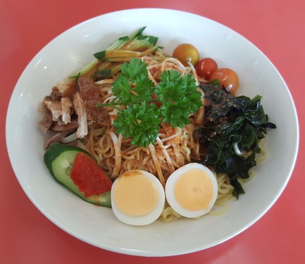 「特製冷し中華」@ラーメン竹田の写真