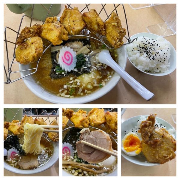 「大将スタミナラーメン(とり唐揚げ入り) 880円」@大将らーめんの写真