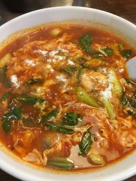 「トマトラーメン　979円」@馬鹿旨の写真