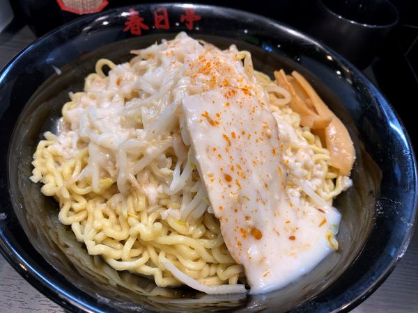 「鳥豚油そば（特盛）」@油そば 春日亭 千葉店の写真