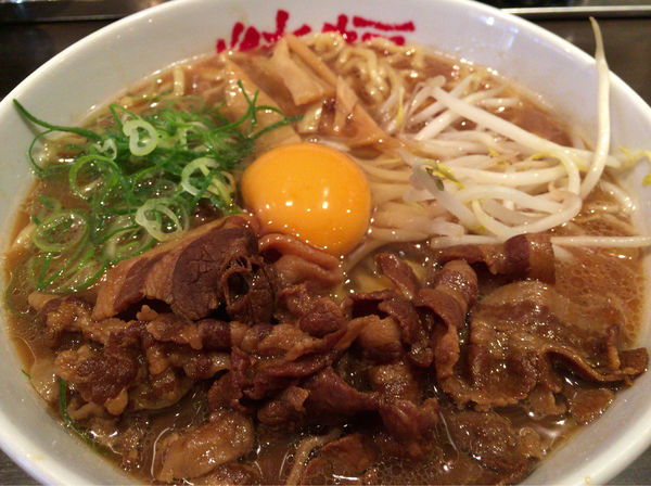 「肉玉そば」@徳島中華そば 徳福 蒲田店の写真