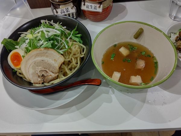 「柚子こしょうつけめん(中盛・300g)820円」@ラーメン処 そうじゃ屋の写真