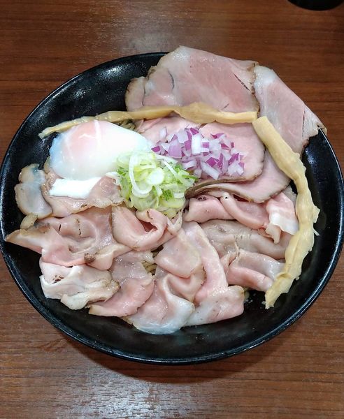 「(限定) 煮干し香味塩油そば 860円」@麺処うきとみの写真