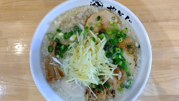 「特製背脂生姜らぁ麺 塩1000円」@支那そば やそじの写真