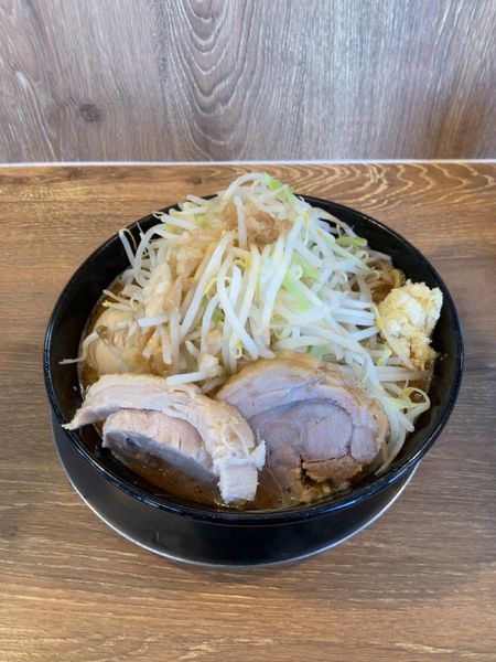 「味噌ラーメン　豚玉　全増し」@ジャンクガレッジ 越生店の写真
