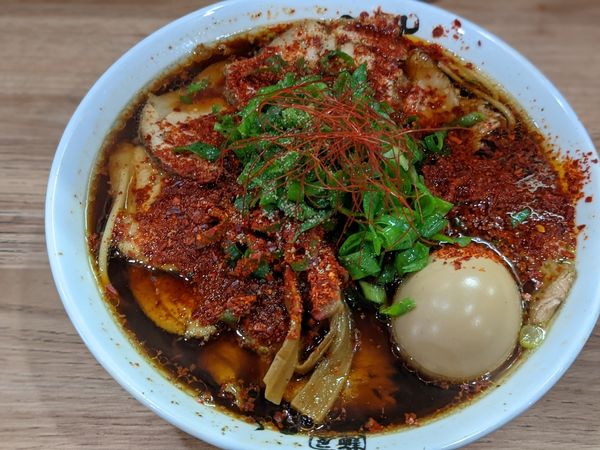 「福原先生スペシャルレッドバージョン」@麺屋 丈六の写真