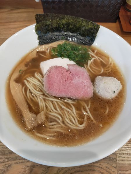 「地鶏(醤油)」@自家製麺 純の写真