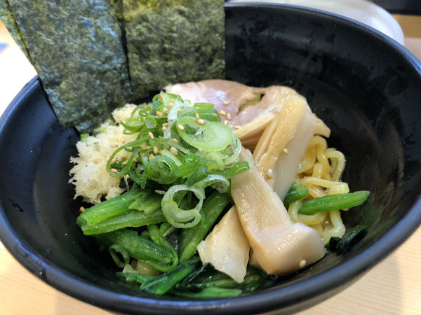 「武蔵家まぜ麺」@かっぱ寿司 広島矢賀店の写真