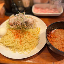広島つけ麺 チャーシュー 20倍辛