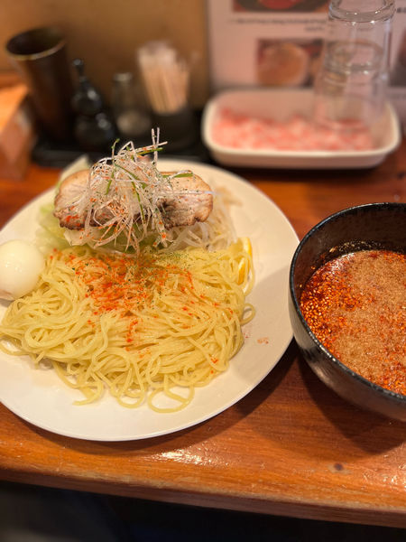 「広島つけ麺 チャーシュー 20倍辛」@広島つけめん まるとちびの写真