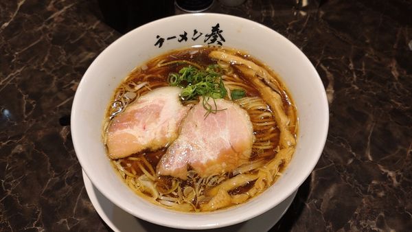 「醤油」@ラーメン 奏の写真
