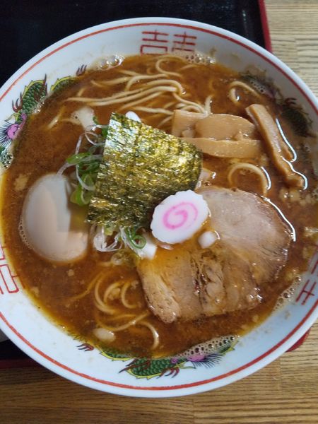 「煮干し味噌ラーメン（味玉付き）」@煮干しラーメン 弐庵の写真