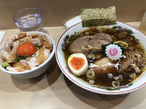 「生姜醤油ラーメン」@手揉み中華そば 中村の写真