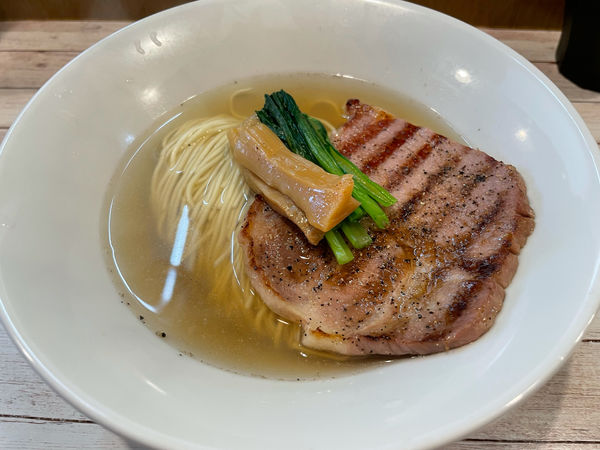 「祖師谷塩そば700円」@世田谷中華そば 祖師谷七丁目食堂の写真