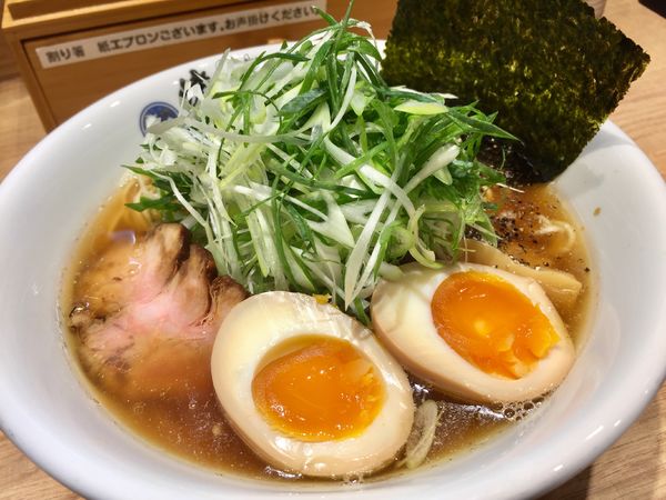 「【限定】たっぷり九条ネギ中華そば【930円】」@焼あご煮干しらぁめん 碧猫の写真