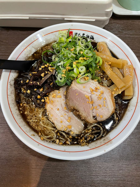 「くまもと黒拉麺(730円)」@元祖熊本黒拉麺 清正 綱島店の写真