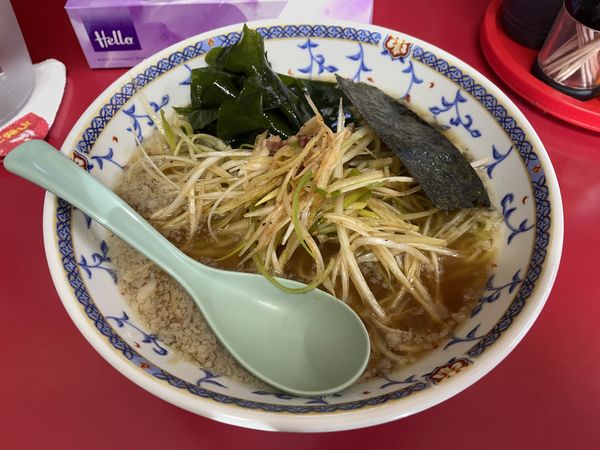「ネギラーメン」@ラーメンショップ 上柴西店の写真