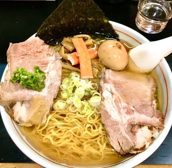 「上品塩 大盛 + 青唐辛子」@一条流がんこ総本家分家四谷荒木町の写真