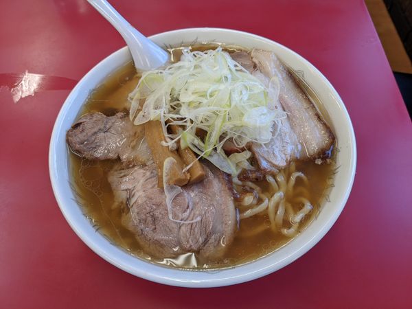 「チャーシューメン　大　1050円」@一品香 小山の写真