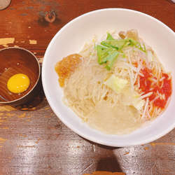 【限定】冷やしまぜそば+生卵