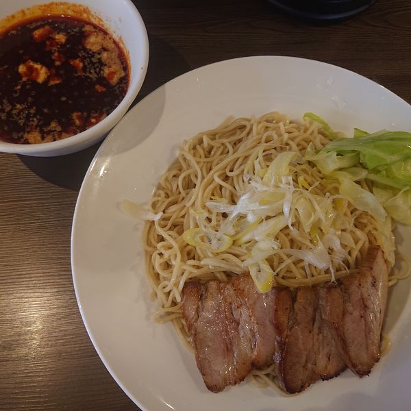 「広島つけ麺880円、大盛100円(大辛)」@らあめん 広の写真