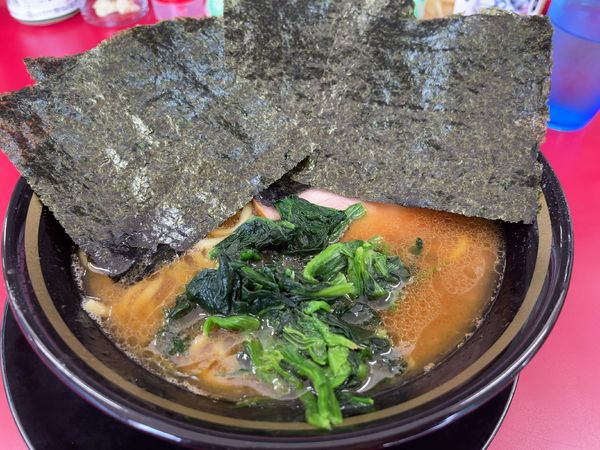 「ラーメン＋のり」@家系ラーメン 王道家の写真