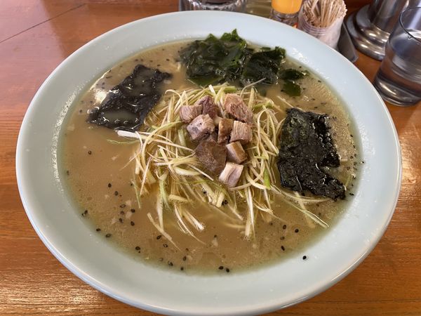 「ネギラーメン（中）」@ラーメンショップ 北深谷店の写真