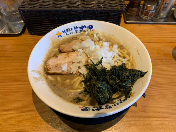 「濃厚ドロ煮干しらーめん980円」@濃厚煮干しラーメン 麺屋 弐星 王子公園店の写真