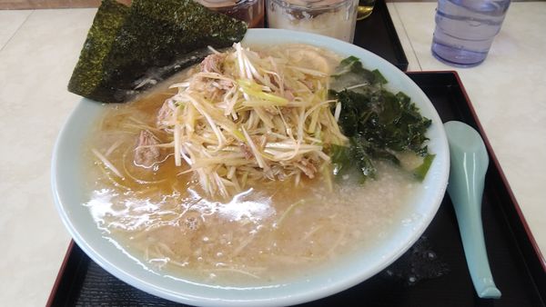 「ネギラーメン¥780+ネギ和え増し¥200-」@ラーメンショップ 塚崎店の写真
