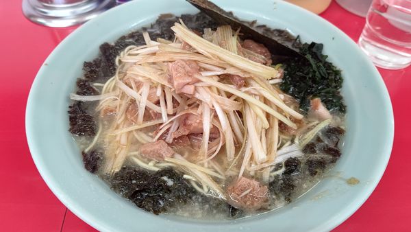 「岩のりネギラーメン」@ラーメンショップ 厚木岡田店の写真