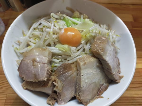 「肉増しませそば」@麺処 MAZERUの写真