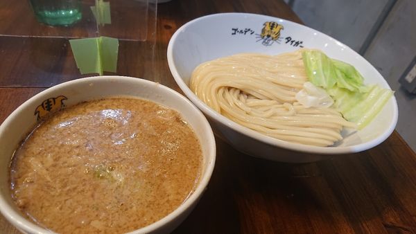 「タイガーつけ麺」@ゴールデンタイガーの写真