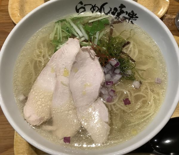 「宗谷の塩ラーメン」@利尻らーめん 味楽 新横浜ラーメン博物館店の写真