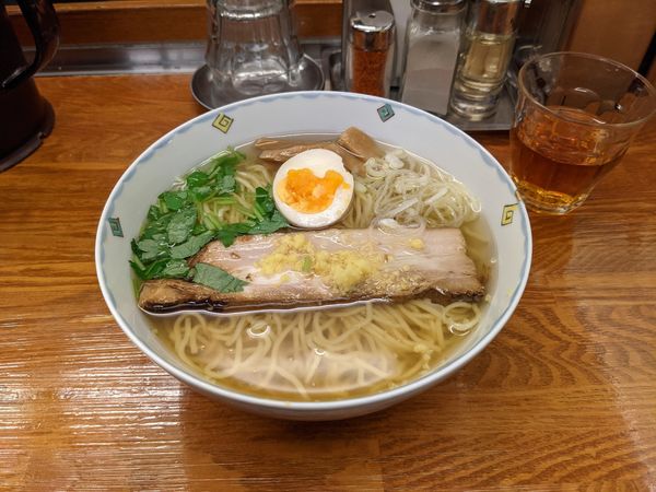 「和風柚子柳麺」@麺屋ひょっとこの写真