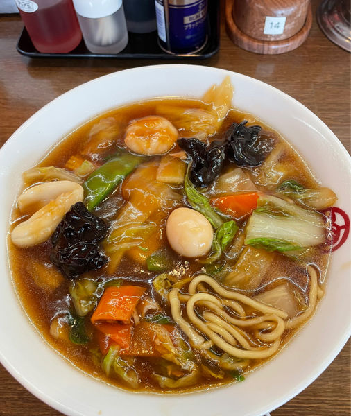 「うまに麺」@珍來 石岡東光台の写真