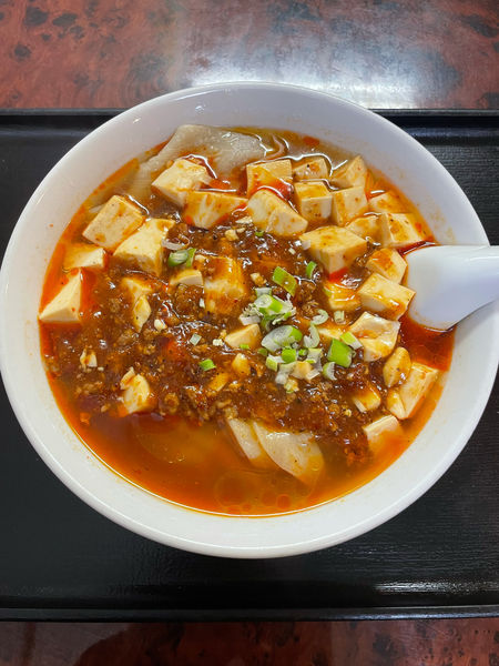 「西安麻婆ビャンビャンメン(750円)」@平安飯店の写真