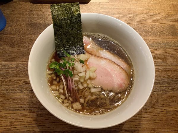 「【数量限定】焙乾睦煮干し中華そば（醤油）」@中華そば 麺壁九年 本店の写真
