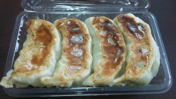 「ジャンボ餃子 540円」@麺工房 男爵 市川本店の写真