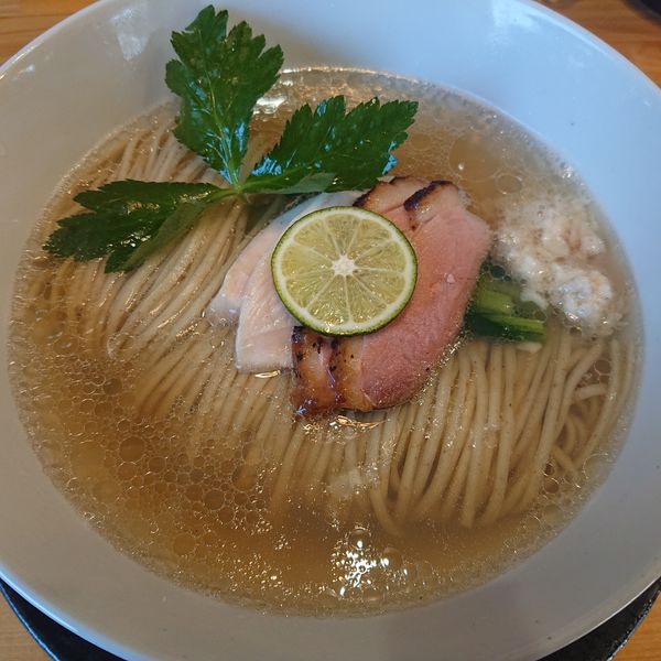 「塩中華蕎麦750円」@中華蕎麦 鳴神食堂の写真