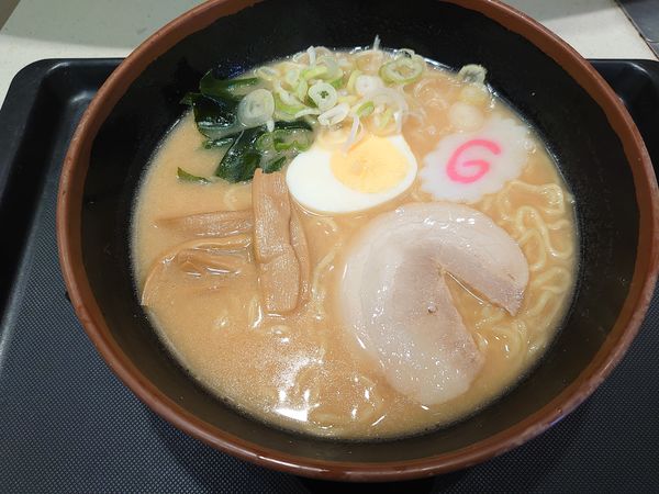 「大地の濃厚みそラーメン」@名代 富士そば 秋津店の写真