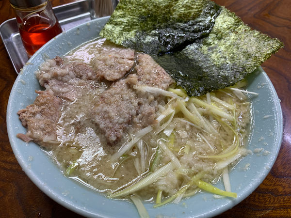 「ネギチャーシュー麺」@ラーメンショップ 牛久結束店の写真